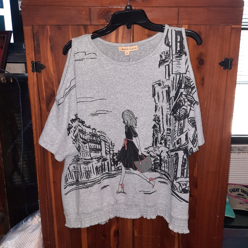 Pull on shirt